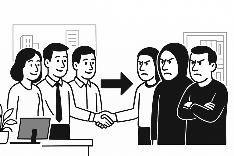 Ni nosotros somos tan buenos ni ellos son tan malos