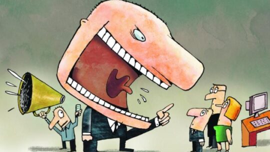 La mayoría de las personas son buenas hasta que llegan a jefes